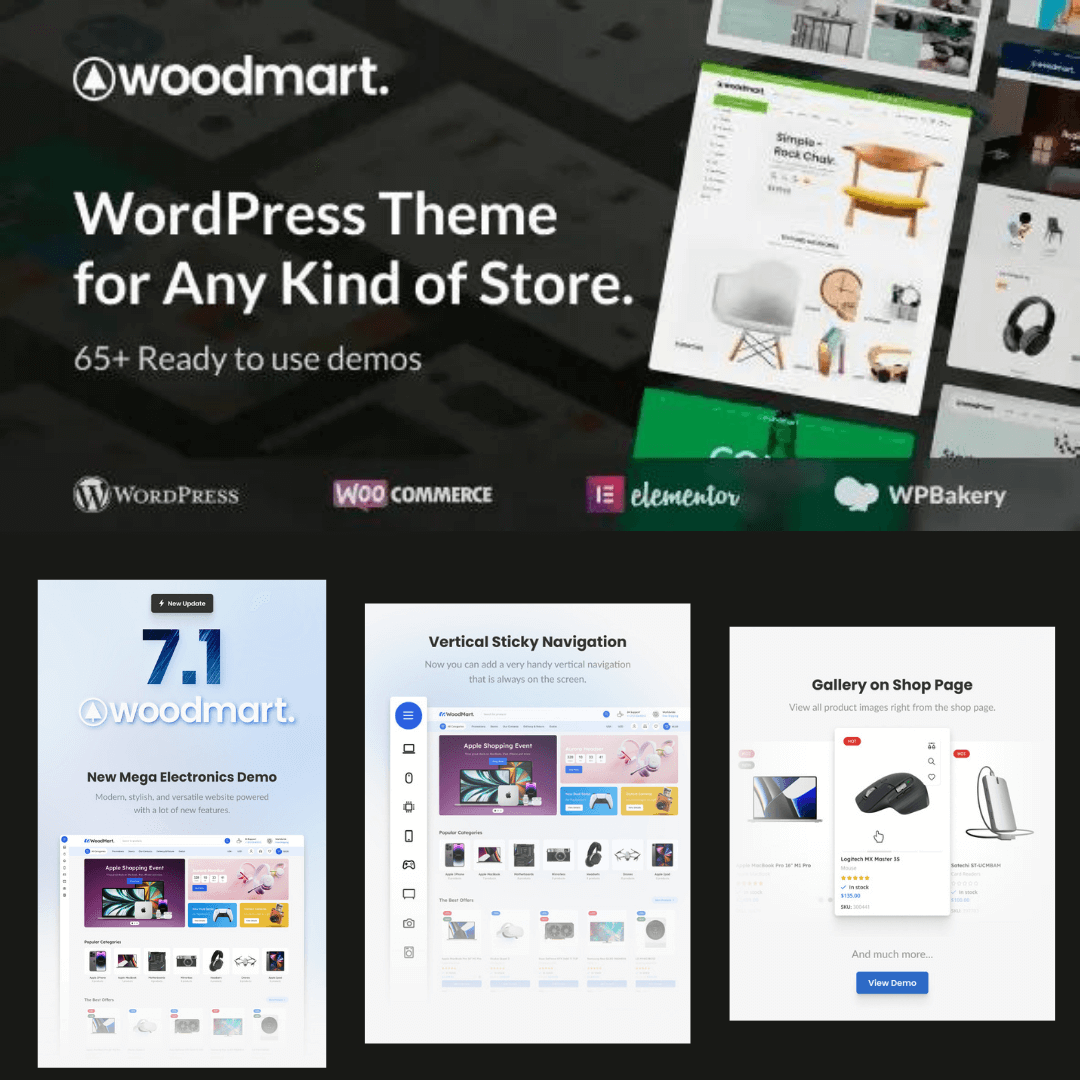 WoodMart WordPress E-commerce Theme | PikRight Tools Shop