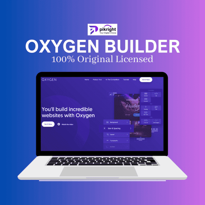 Oxygen Builder Original + Lifetime Updates! Wordpress Plugin